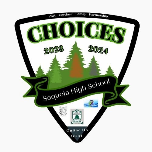 A logo with text and treesDescription automatically generated